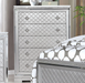 BELLE  CHEST - Grey Glam Chest | NorCal Furniture Santa Clara CA