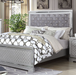 BELLE  NIGHT STAND - Grey Glam Night Stand | NorCal Furniture Santa Clara CA