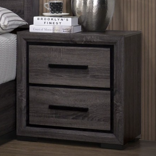 CONWAY  NIGHT STAND - Black Contemporary Night Stand | NorCal Furniture Santa Clara CA