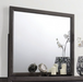 CONWAY  MIRROR - Black Contemporary Mirror | NorCal Furniture Santa Clara CA