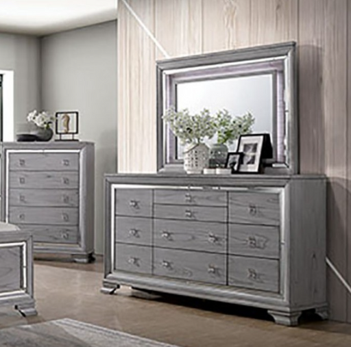 ANALIS  DRESSER - Grey Contemporary Dresser | NorCal Furniture Santa Clara CA