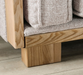 Pine Loveseat - Brown Contemporary Loveseat | NorCal Furniture Santa Clara CA