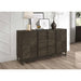 Kelly 3-drawer Storage Dining Sideboard Server Dark Grey image