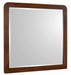 WALLBUSH  MIRROR - Brown Contemporary Mirror | NorCal Furniture Santa Clara CA