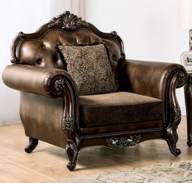 Fjord Chair - Brown Traditional Chair | NorCal Furniture Santa Clara CA