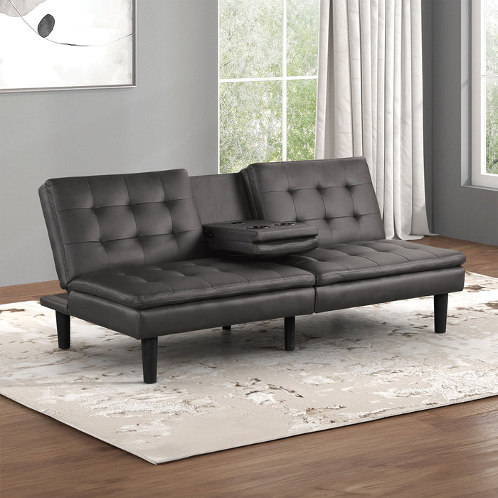 Bay Sofa Bed - Black Contemporary Sofa Bed | NorCal Furniture Santa Clara CA