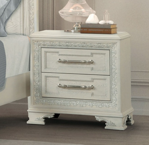 SHELA  NIGHT STAND - Brown Traditional Night Stand | NorCal Furniture Santa Clara CA