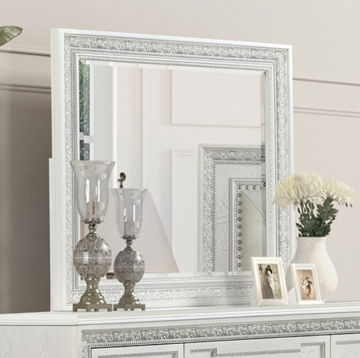 SHELA  MIRROR - Brown Transitional Mirror | NorCal Furniture Santa Clara CA