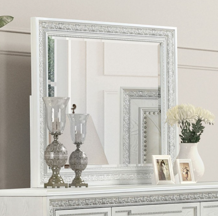 SHELA  MIRROR - Brown Transitional Mirror | NorCal Furniture Santa Clara CA