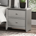 BRYN  NIGHT STAND - Gold Contemporary Night Stand | NorCal Furniture Santa Clara CA