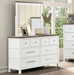 PINE  DRESSER - Brown Dresser | NorCal Furniture Santa Clara CA