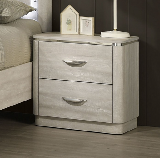 FAR  NIGHT STAND - Grey Contemporary Night Stand | NorCal Furniture Santa Clara CA