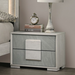 LIN  NIGHT STAND - Grey Contemporary Night Stand | NorCal Furniture Santa Clara CA