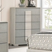 LIN  CHEST - Grey Contemporary Chest | NorCal Furniture Santa Clara CA