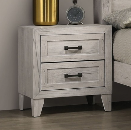 MYSON  NIGHT STAND - Black Contemporary Night Stand | NorCal Furniture Santa Clara CA