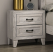 MYSON  NIGHT STAND - Black Contemporary Night Stand | NorCal Furniture Santa Clara CA