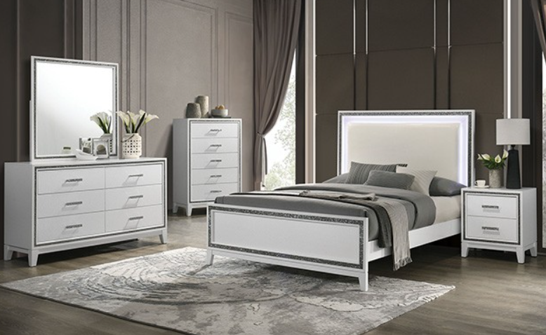 LUCIDIA  MIRROR - Mirrored Contemporary Mirror | NorCal Furniture Santa Clara CA