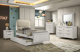 LARE  NIGHT STAND - White Contemporary Night Stand | NorCal Furniture Santa Clara CA