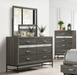 VOLET  DRESSER - Grey Contemporary Dresser | NorCal Furniture Santa Clara CA