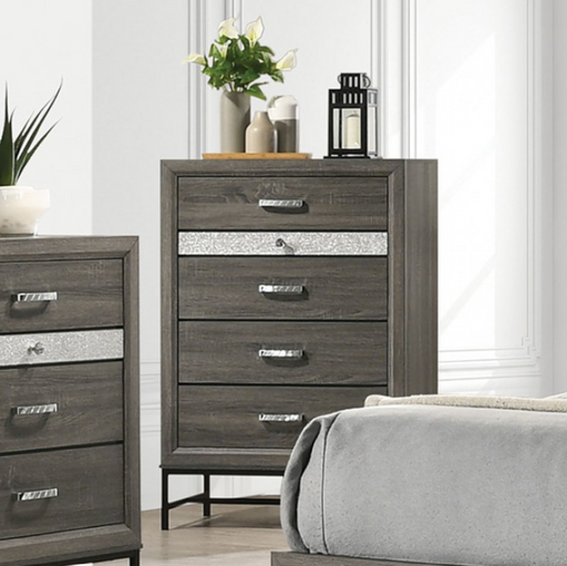 VOLET  CHEST - Grey Contemporary Chest | NorCal Furniture Santa Clara CA