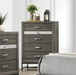 VOLET  CHEST - Grey Contemporary Chest | NorCal Furniture Santa Clara CA