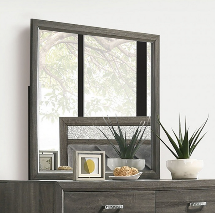 VOLET  MIRROR - Grey Contemporary Mirror | NorCal Furniture Santa Clara CA