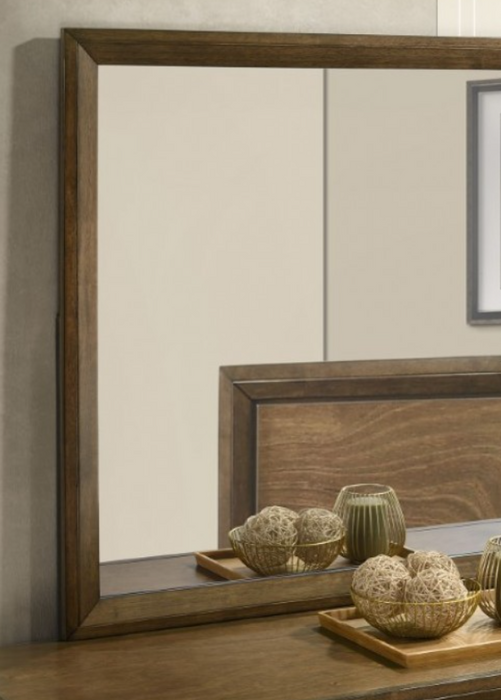 KRIKHA  MIRROR - Brown Transitional Mirror | NorCal Furniture Santa Clara CA