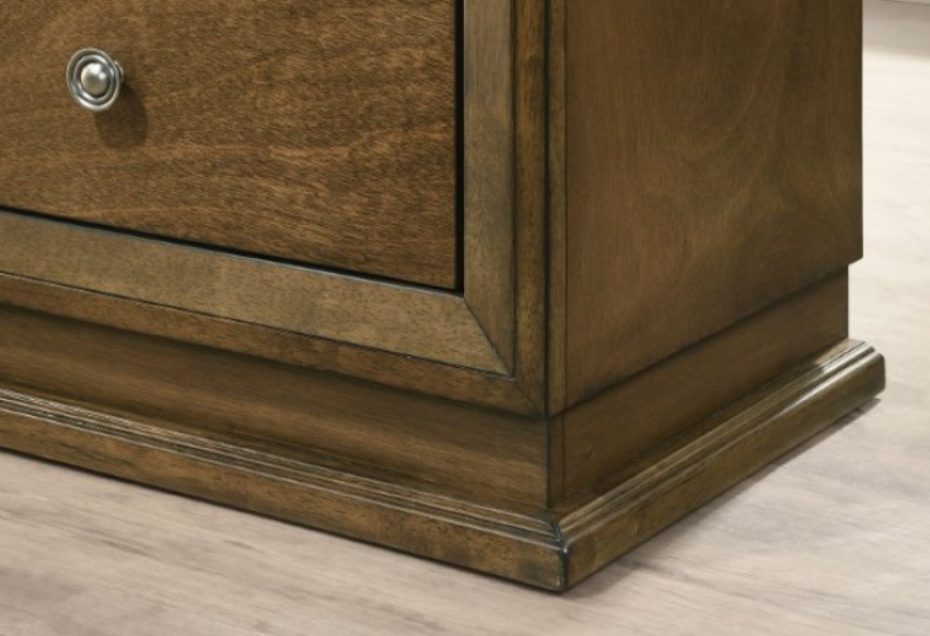KRIKHA  NIGHT STAND - Brown Transitional Night Stand | NorCal Furniture Santa Clara CA