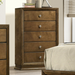 KRIKHA  CHEST - Brown Transitional Chest | NorCal Furniture Santa Clara CA