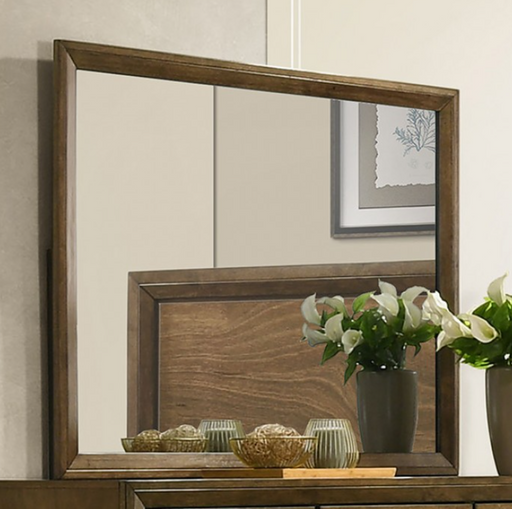 KRIKHA  MIRROR - Brown Transitional Mirror | NorCal Furniture Santa Clara CA