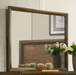KRIKHA  MIRROR - Brown Transitional Mirror | NorCal Furniture Santa Clara CA