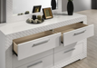 WHIT  DRESSER - White Glam Dresser | NorCal Furniture Santa Clara CA