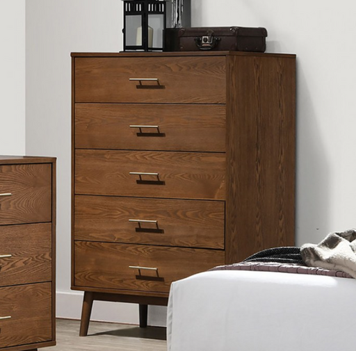 TRIM  CHEST - Brown Mid-Century Modern Chest | NorCal Furniture Santa Clara CA