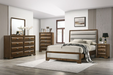 CARYS  MIRROR - Brown Transitional Mirror | NorCal Furniture Santa Clara CA