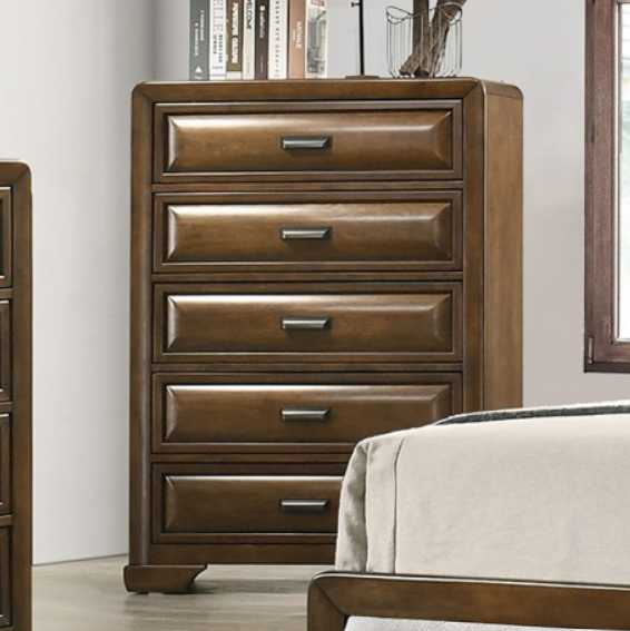 CARYS  CHEST - Brown Transitional Chest | NorCal Furniture Santa Clara CA