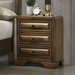 CARYS  NIGHT STAND - Brown Transitional Night Stand | NorCal Furniture Santa Clara CA