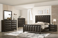 HEXA  MIRROR - Brown Transitional Mirror | NorCal Furniture Santa Clara CA