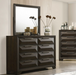 HEXA  DRESSER - Brown Transitional Dresser | NorCal Furniture Santa Clara CA