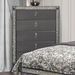 TITAN  CHEST - Grey Glam Chest | NorCal Furniture Santa Clara CA