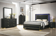 LATIM  CHEST - Black Contemporary Chest | NorCal Furniture Santa Clara CA