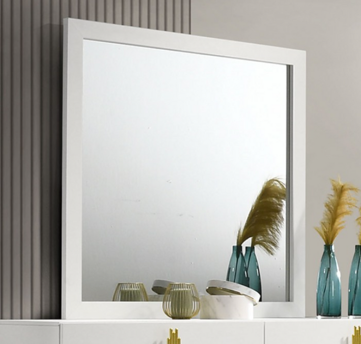 BASIL  MIRROR - Gold Contemporary Mirror | NorCal Furniture Santa Clara CA
