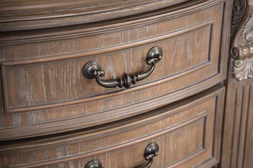 SEVEN  NIGHT STAND - Brown Transitional Night Stand | NorCal Furniture Santa Clara CA