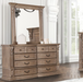 SEVEN  DRESSER - Brown Transitional Dresser | NorCal Furniture Santa Clara CA