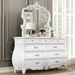 VALE  DRESSER - White Traditional Dresser | NorCal Furniture Santa Clara CA