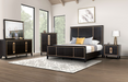 KENYA  MIRROR - Brown Contemporary Mirror | NorCal Furniture Santa Clara CA