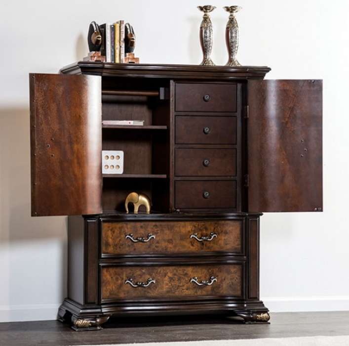 AQUA  CHEST - Blue Traditional Chest | NorCal Furniture Santa Clara CA
