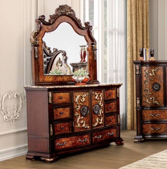 AQUA  DRESSER - Blue Traditional Dresser | NorCal Furniture Santa Clara CA