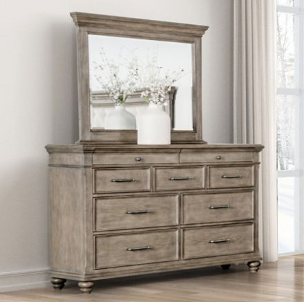 PHILO  DRESSER - Brown Transitional Dresser | NorCal Furniture Santa Clara CA
