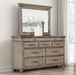 PHILO  DRESSER - Brown Transitional Dresser | NorCal Furniture Santa Clara CA