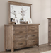 MERE  DRESSER - Brown Transitional Dresser | NorCal Furniture Santa Clara CA